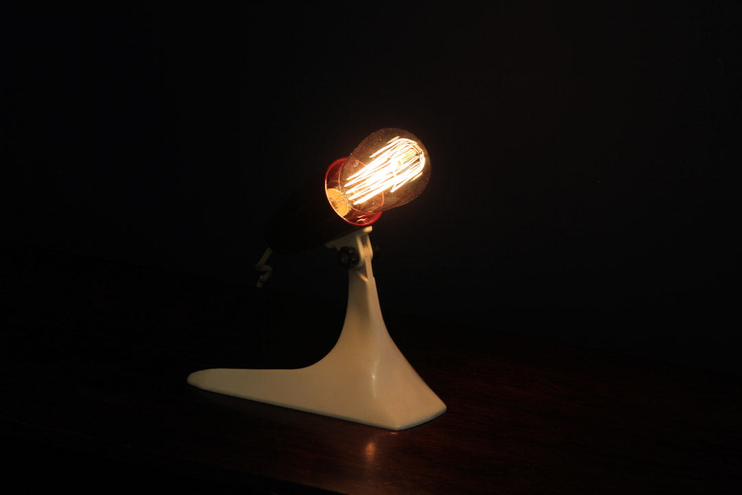 Vintage refurbished Osram Theratherm tafellamp