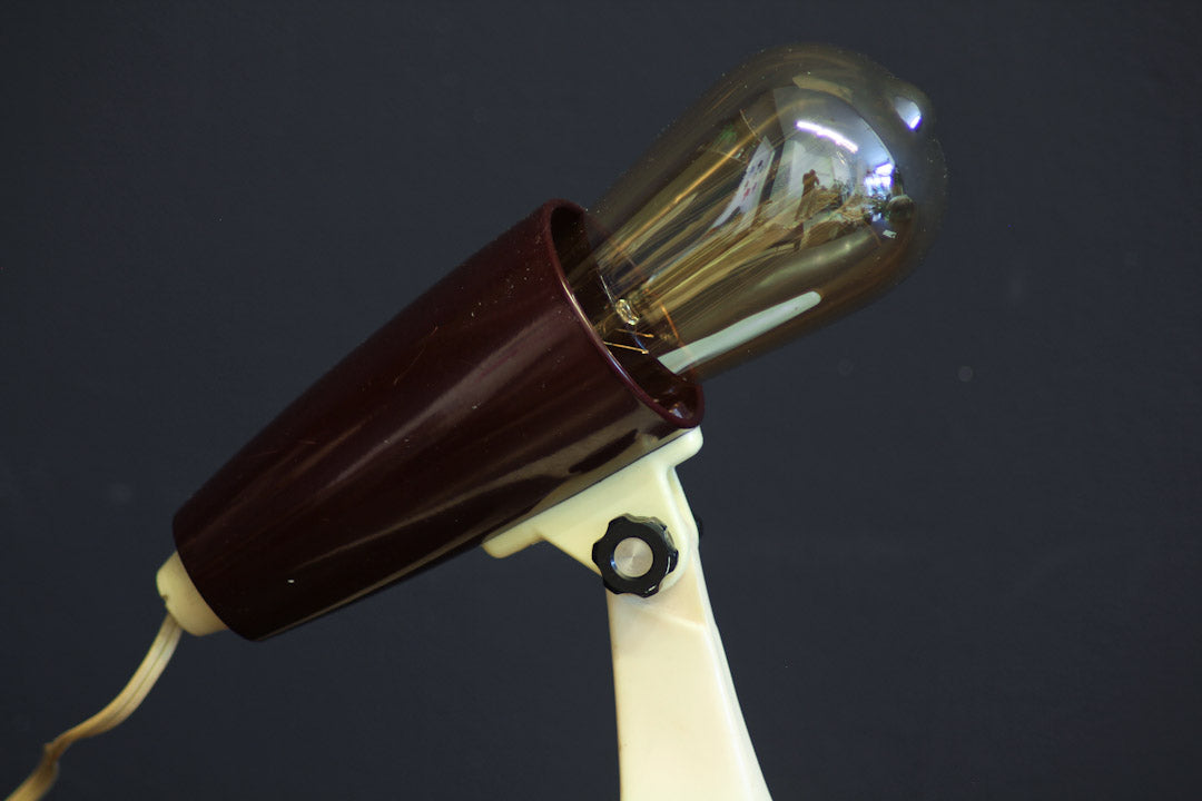 Vintage refurbished Osram Theratherm tafellamp