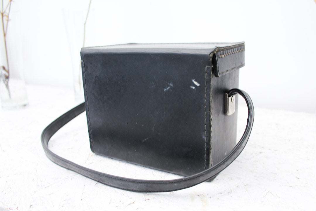 Zwarte vintage Polaroid tas hardcase