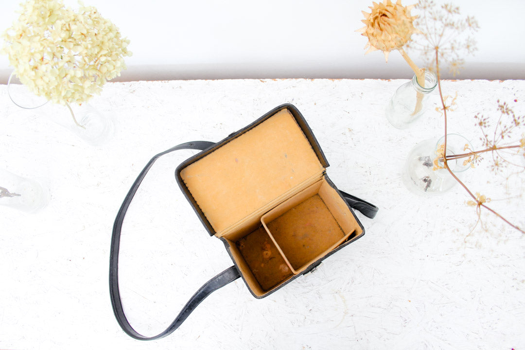 Zwarte vintage Polaroid tas hardcase