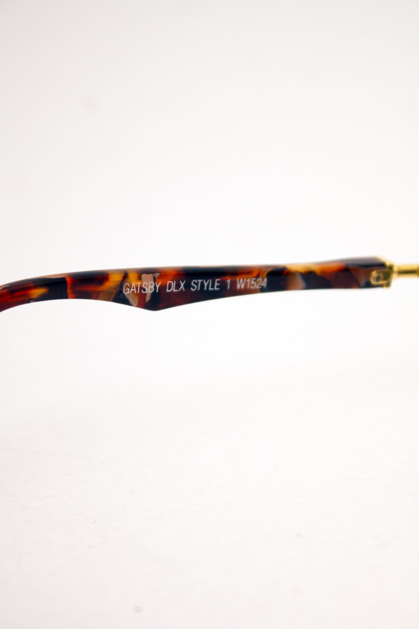 Vintage Ray-Ban zonnebril W1524 B&L Gatsby Deluxe Style tortoise
