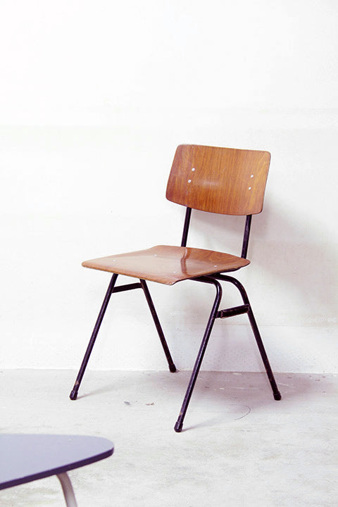 Vintage schoolstoelen