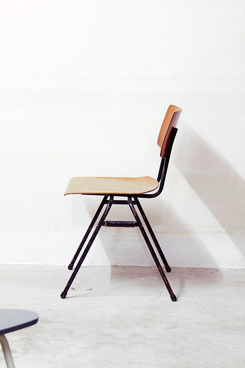 Vintage schoolstoelen