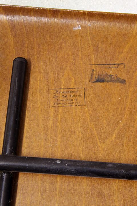 Vintage schoolstoelen