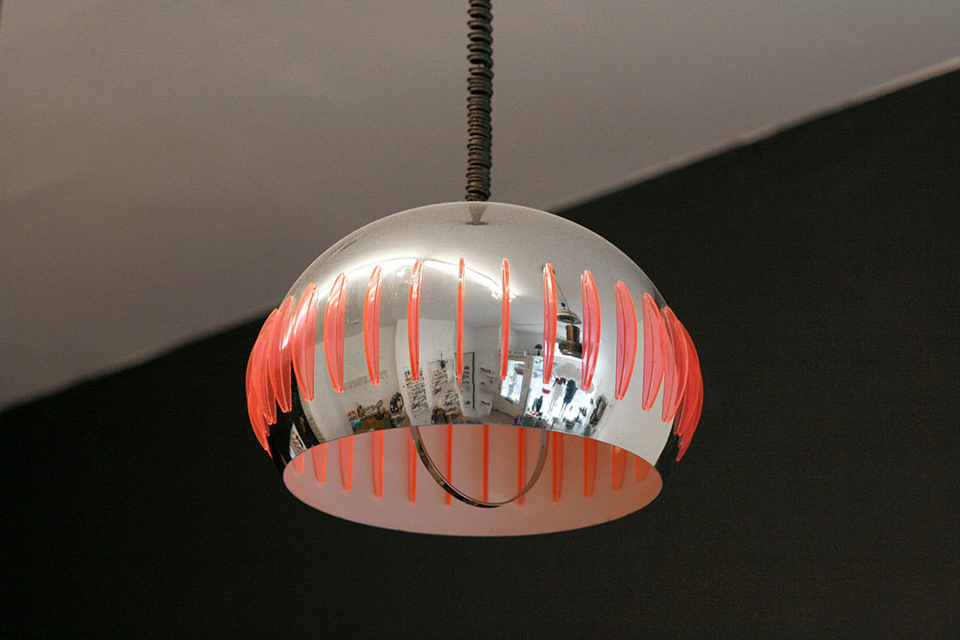 Vintage UFO hanglamp 70s