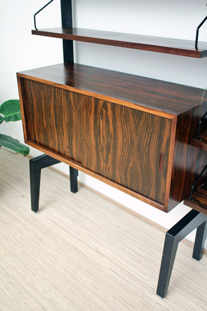 Vintage wandsysteem Poul Cadovius Royal system
