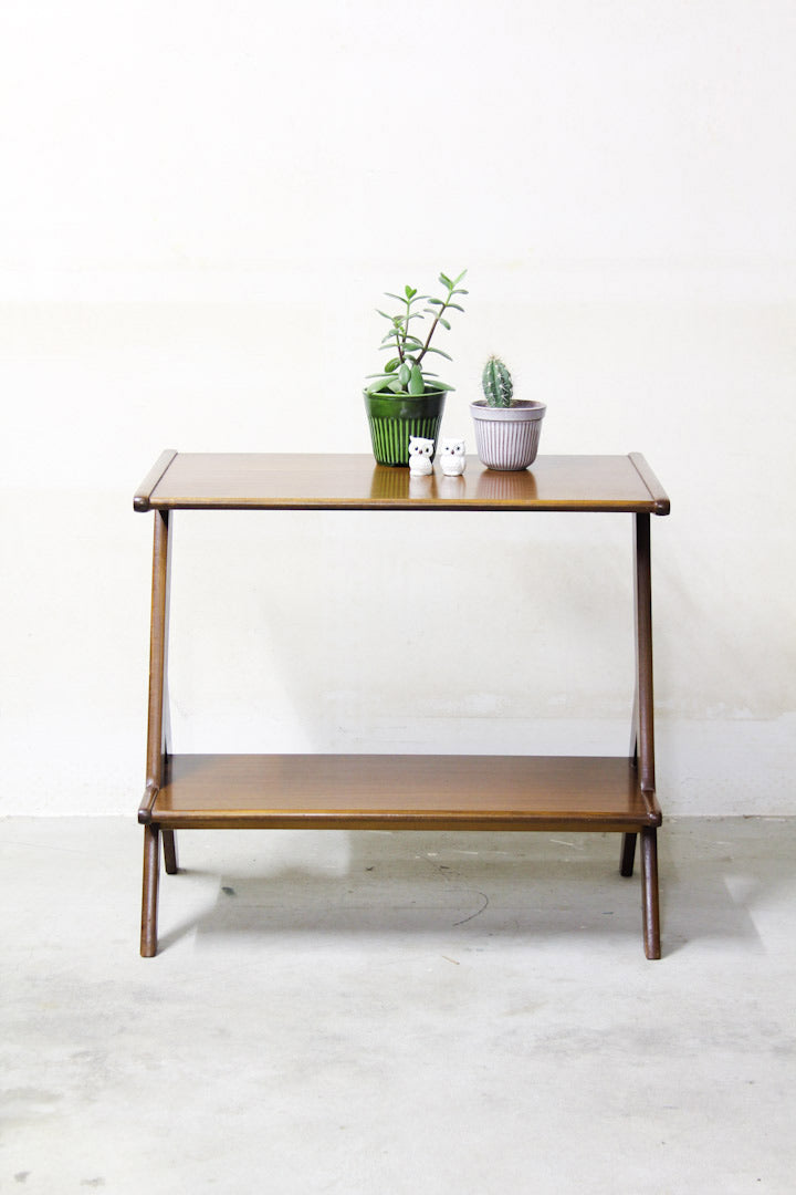 Jaren 60 Dutch design sidetable teak