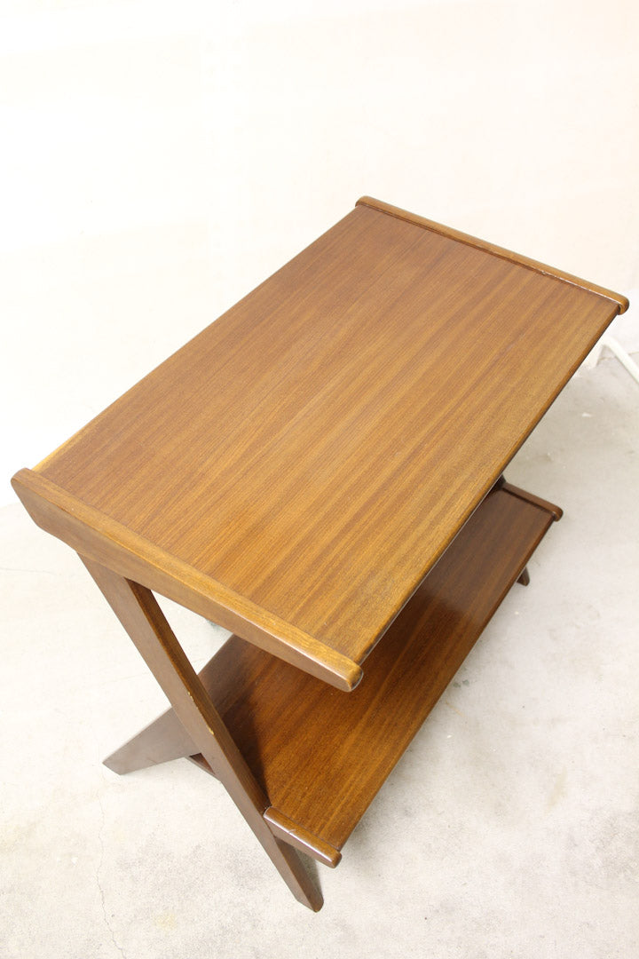 Jaren 60 Dutch design sidetable teak
