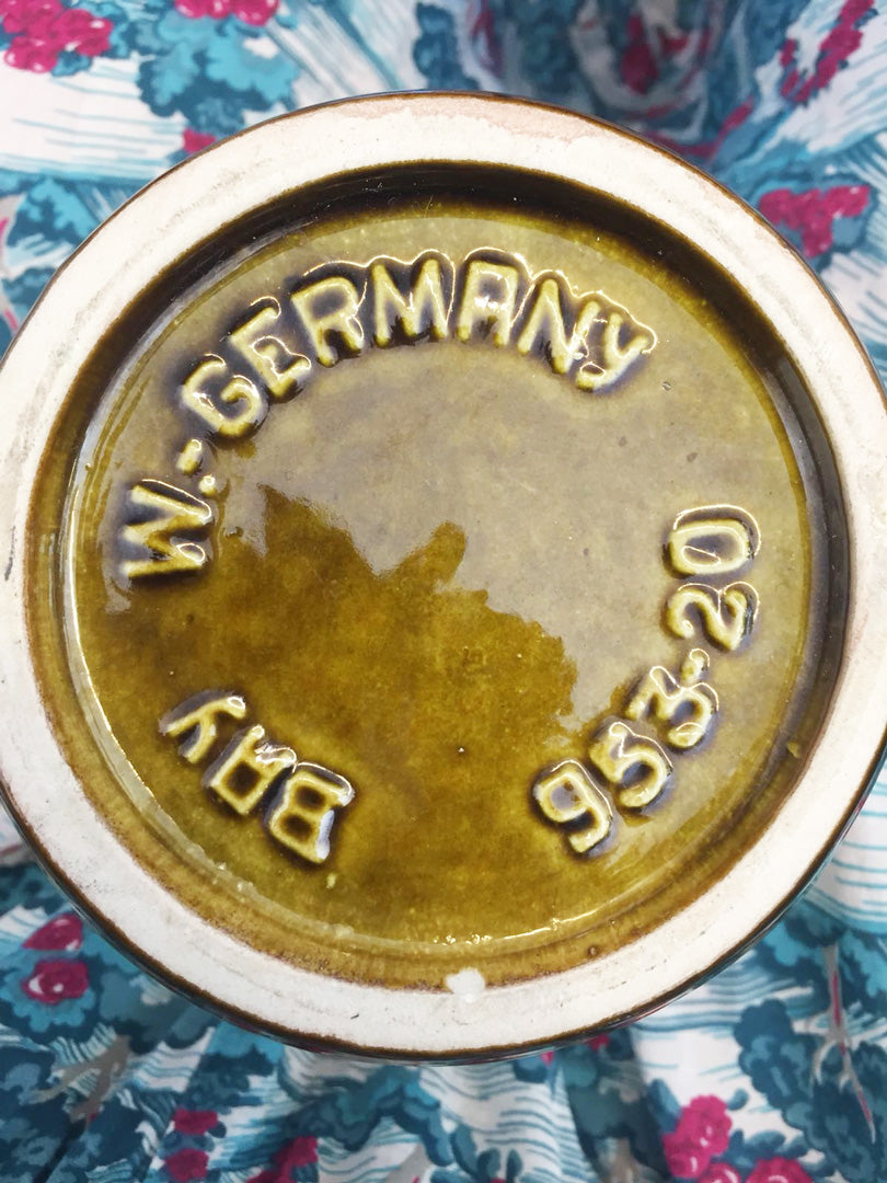 West Germany Bay vaas 953-20 Narvik decor by Bodo Mans