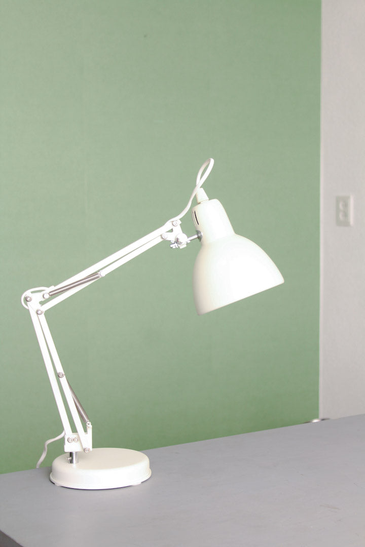 bureaulamp wit
