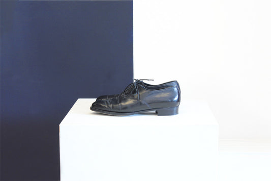 Zwarte leren veterschoenen Yohji Yamamoto x Robert Clergerie maat 36