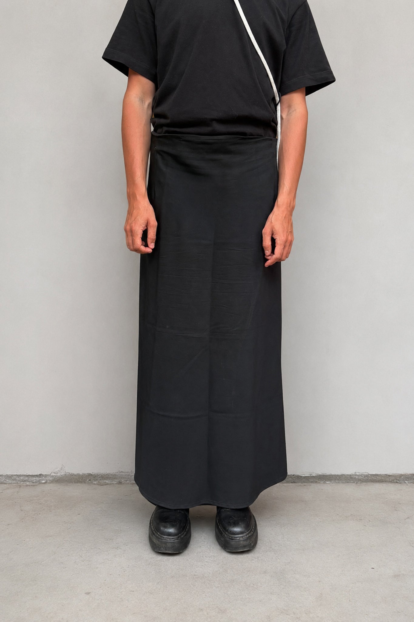 Yohji Yamamoto zwarte wollen rok