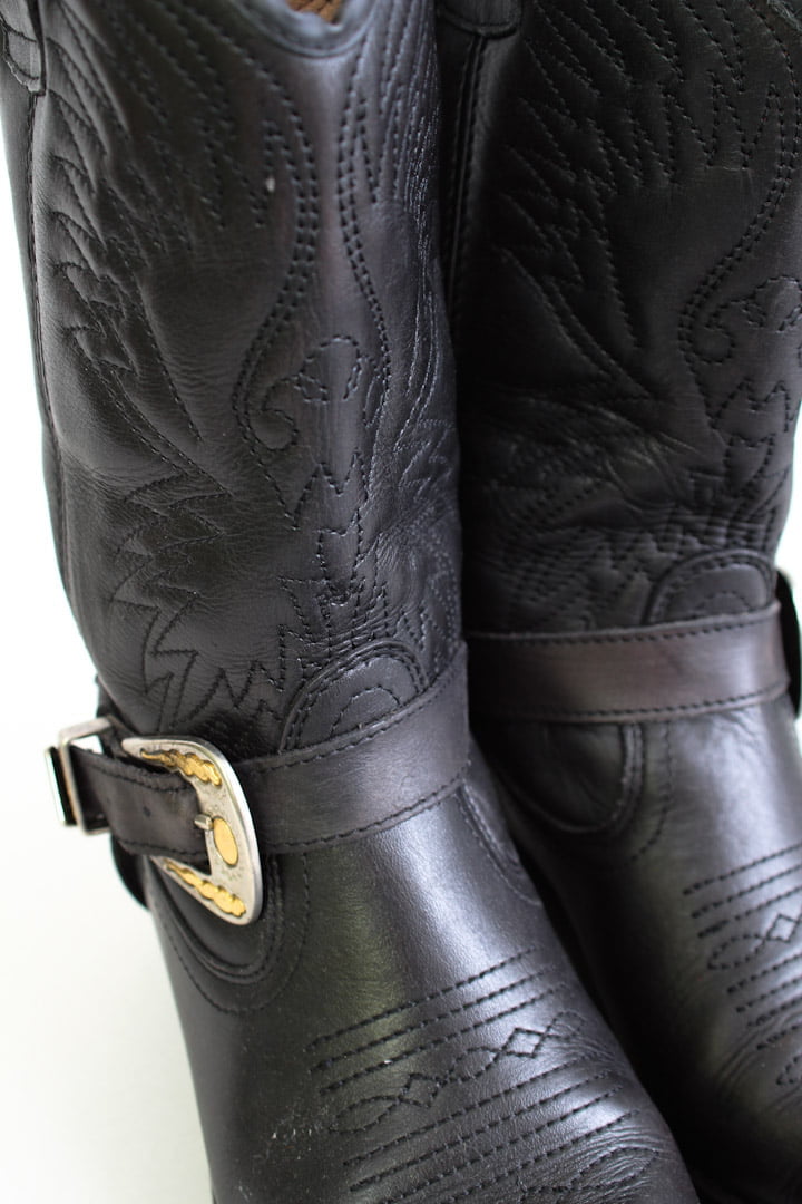 zwarte cowboylaarzen